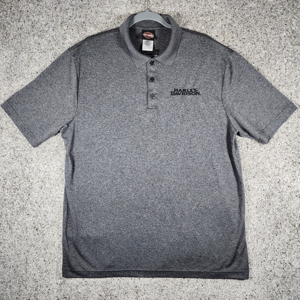 Harley Davidson Polo Shirt Mens XL Gray Scottsdale AZ Performance NWOT